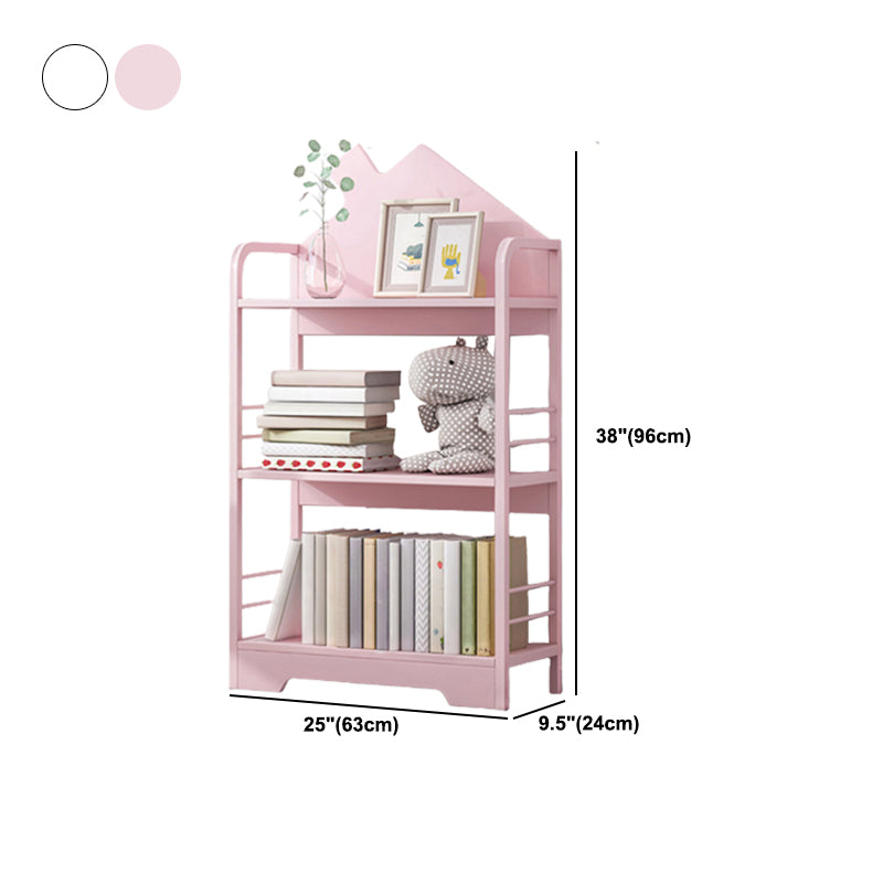 Estantería escandinava de metal abierto de 9.4 "estantería de casa de ancho