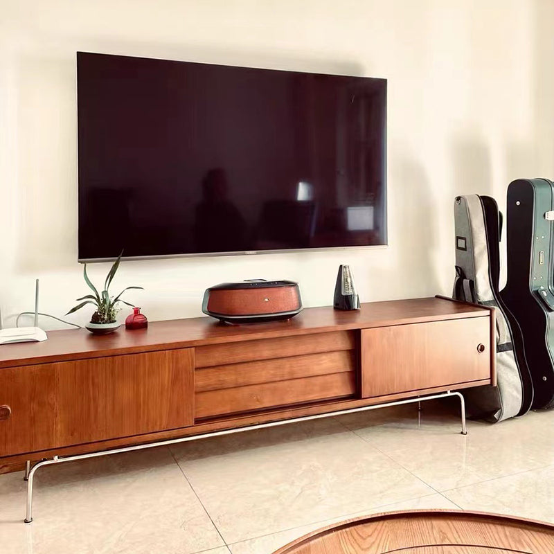 Traditional Brown TV Media Stand with Drawers Wood TV Stand Console Clearhalo 'furn' 'furn_tv_stands_entertainment_centers' 'Furniture' 'Living Room Furniture' 'TV Stands & Entertainment Centers' 'TV Stands & Media Storage Furniture' 'tv_stands_entertainment_centers' 5455842