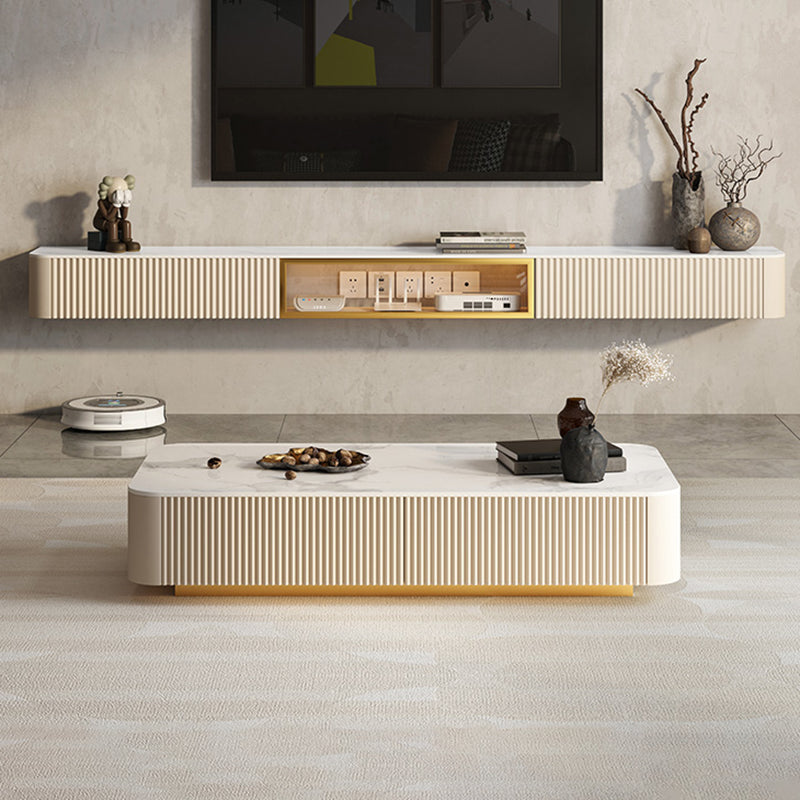 Archiviazione TV TV chiusa montata a parete Luxuria Sinterita TV Cabinet