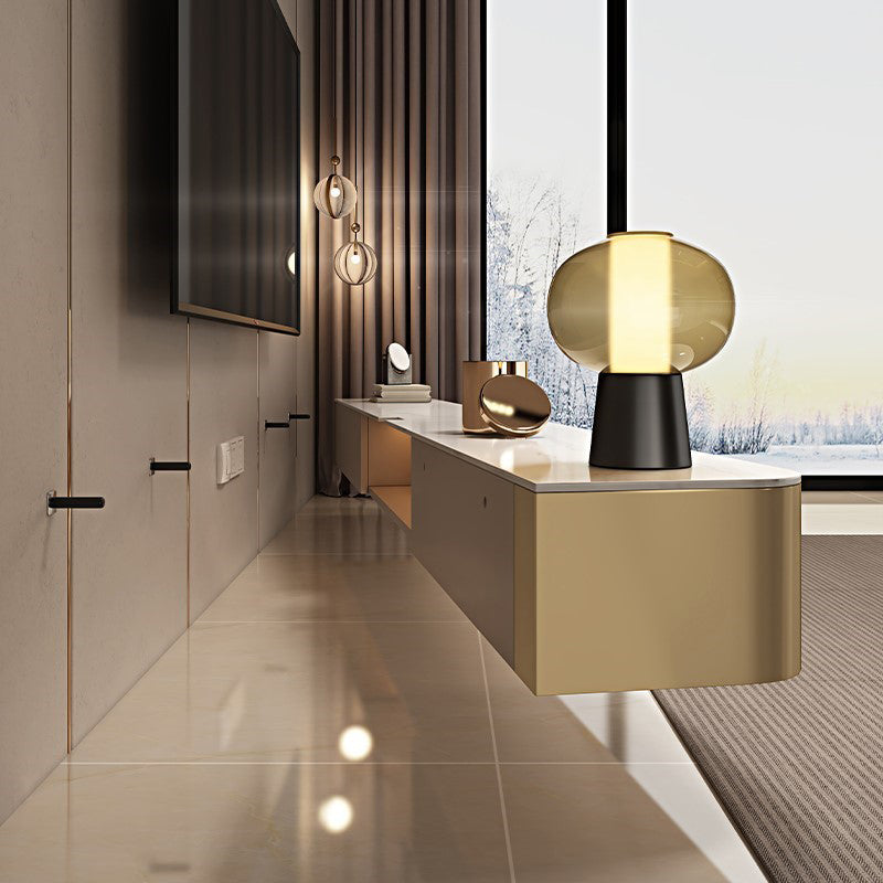 Luxury Enclosed Storage TV Console Home Rectangle Sintered Stone TV Cabinet Clearhalo 'furn' 'furn_tv_stands_entertainment_centers' 'Furniture' 'Living Room Furniture' 'TV Stands & Entertainment Centers' 'TV Stands & Media Storage Furniture' 'tv_stands_entertainment_centers' 5455881