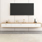 Contemporary Style Wall-mounted TV Stand Rubber Wood TV Cabinet Clearhalo 'furn' 'furn_tv_stands_entertainment_centers' 'Furniture' 'Living Room Furniture' 'TV Stands & Entertainment Centers' 'TV Stands & Media Storage Furniture' 'tv_stands_entertainment_centers' 5455947