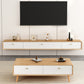 Contemporary Style Wall-mounted TV Stand Rubber Wood TV Cabinet Clearhalo 'furn' 'furn_tv_stands_entertainment_centers' 'Furniture' 'Living Room Furniture' 'TV Stands & Entertainment Centers' 'TV Stands & Media Storage Furniture' 'tv_stands_entertainment_centers' 5455949