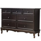 Classic Glam Wood Dresser slaapkamer Lingerie -kist met lade