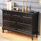 Classic Glam Wood Dresser slaapkamer Lingerie -kist met lade