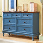 Classic Glam Wood Dresser slaapkamer Lingerie -kist met lade
