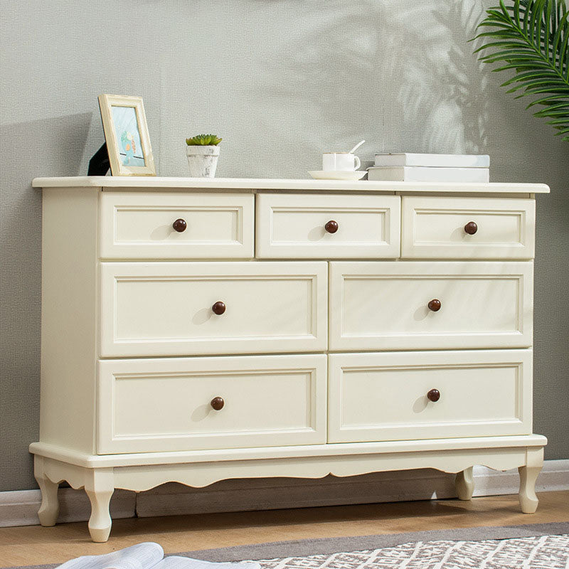 Classic Glam Wood Dresser slaapkamer Lingerie -kist met lade