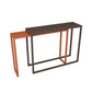 Tavolo console a base di slitte, 11,8 "W Ironcraft Modern Sother Console Table