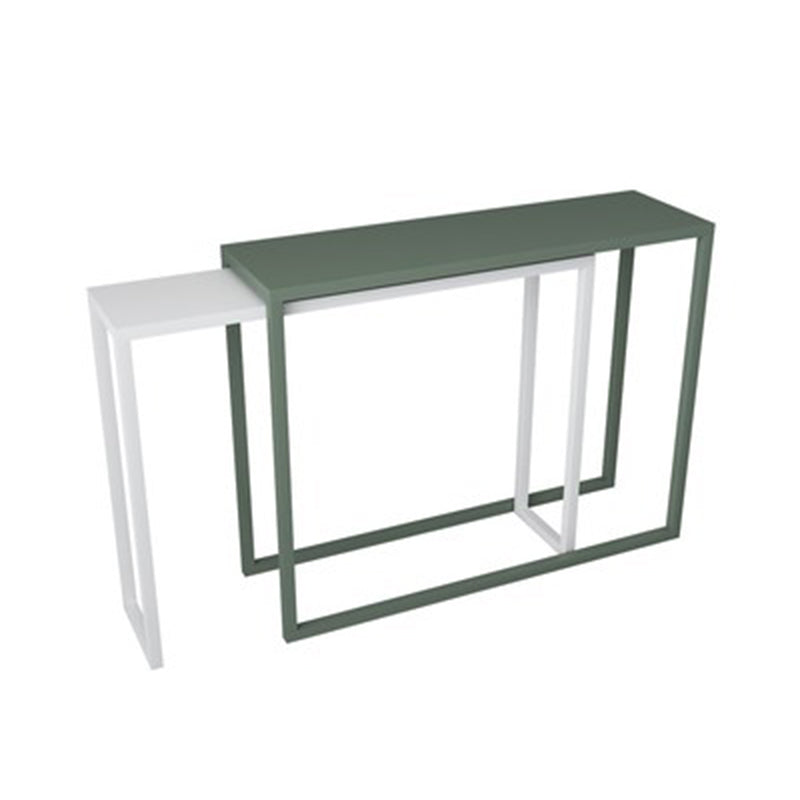 Tavolo console a base di slitte, 11,8 "W Ironcraft Modern Sother Console Table