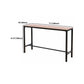 Modern Trestle Bar/Dinette Table Rectangle Outdoor Footrest Bar Height Table Clearhalo 'Bar Furniture' 'Bar Tables' 'bar_tables' 'furn' 'furn_bar_tables' 'Furniture' 'Kitchen & Dining Furniture' 5457013