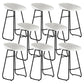 Contemporary Style Bar Stool Plastic Counter Bar Stool with Metal Legs Clearhalo 'Bar Furniture' 'Bar Stools' 'bar_stools' 'furn' 'furn_bar_stools' 'Furniture' 'furniture_bar_stools' 'Kitchen & Dining Furniture' 5457319_2bb796c9-827b-470b-a737-b74ddca2416f