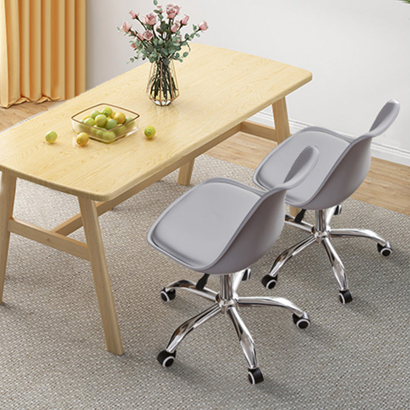 Contemporary Style Bar Stool Liftable Counter Bar Stool with Metal Legs Clearhalo 'Bar Furniture' 'Bar Stools' 'bar_stools' 'furn' 'furn_bar_stools' 'Furniture' 'furniture_bar_stools' 'Kitchen & Dining Furniture' 5457528