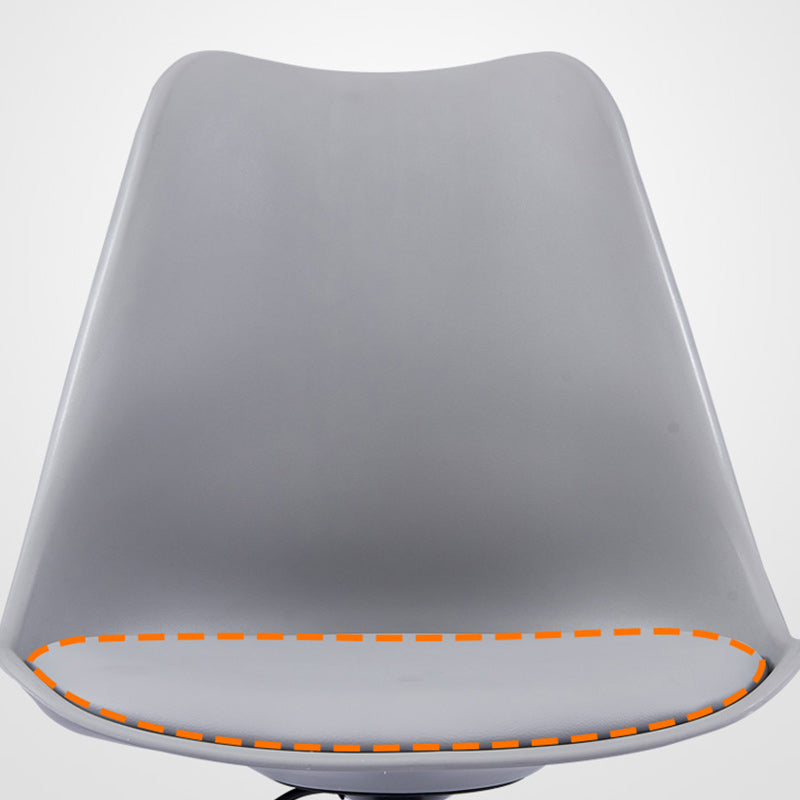 Contemporary Style Bar Stool Liftable Counter Bar Stool with Metal Legs Clearhalo 'Bar Furniture' 'Bar Stools' 'bar_stools' 'furn' 'furn_bar_stools' 'Furniture' 'furniture_bar_stools' 'Kitchen & Dining Furniture' 5457536