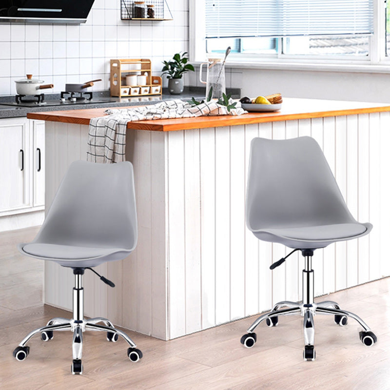 Contemporary Style Bar Stool Liftable Counter Bar Stool with Metal Legs Clearhalo 'Bar Furniture' 'Bar Stools' 'bar_stools' 'furn' 'furn_bar_stools' 'Furniture' 'furniture_bar_stools' 'Kitchen & Dining Furniture' 5457538