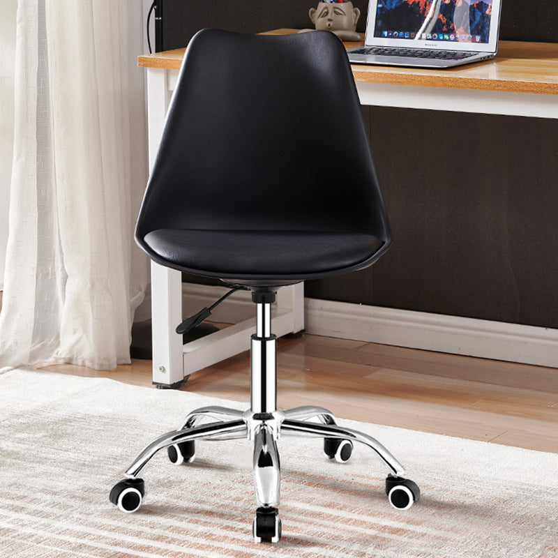 Contemporary Style Bar Stool Liftable Counter Bar Stool with Metal Legs Clearhalo 'Bar Furniture' 'Bar Stools' 'bar_stools' 'furn' 'furn_bar_stools' 'Furniture' 'furniture_bar_stools' 'Kitchen & Dining Furniture' 5457539