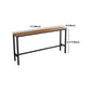 Ensemble de salle à manger de pub extérieur moderne 1/2/5 pièces ensemble de pub à hauteur de comptoir en métal rectangulaire