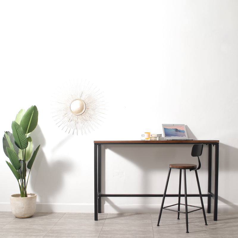 Set di tavoli da bar di lusso tradizionale 1/2/3 pezzi con una base nera