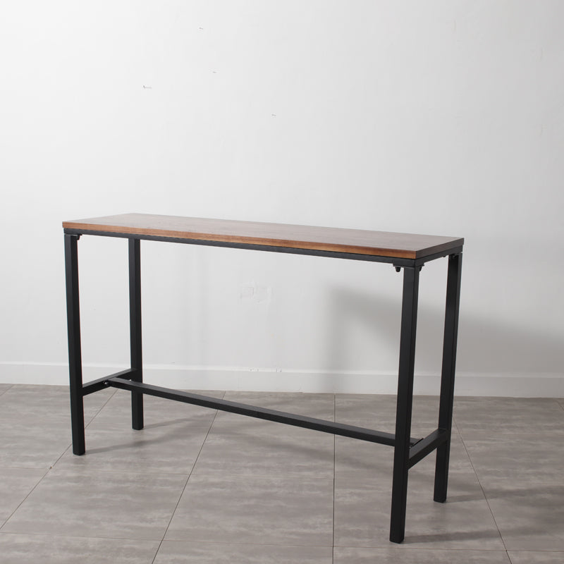 Set di tavoli da bar di lusso tradizionale 1/2/3 pezzi con una base nera