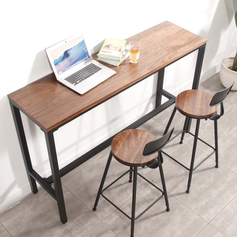 Set di tavoli da bar di lusso tradizionale 1/2/3 pezzi con una base nera