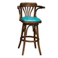 Industrial Solid Wood Bar Table Set 1/3/4/5 Pieces Counter Table with High Stools Blue 30"H Stool (Single) Clearhalo 'Bar Furniture' 'furn' 'furn_home_bar_bar_sets' 'Furniture' 'Home Bars & Bar Sets' 'home_bar_bar_sets' 'Kitchen & Dining Furniture' 5457918