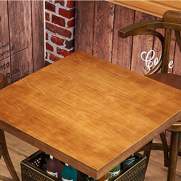 Industrial Solid Wood Bar Table Set 1/3/4/5 Pieces Counter Table with High Stools Clearhalo 'Bar Furniture' 'furn' 'furn_home_bar_bar_sets' 'Furniture' 'Home Bars & Bar Sets' 'home_bar_bar_sets' 'Kitchen & Dining Furniture' 5457927