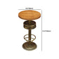 Industrial Solid Wood Bar Table Set 1/3/4/5 Pieces Counter Table with High Stools Clearhalo 'Bar Furniture' 'furn' 'furn_home_bar_bar_sets' 'Furniture' 'Home Bars & Bar Sets' 'home_bar_bar_sets' 'Kitchen & Dining Furniture' 5457935