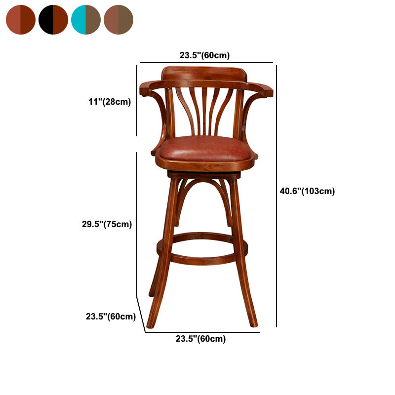 Industrial Solid Wood Bar Table Set 1/3/4/5 Pieces Counter Table with High Stools Clearhalo 'Bar Furniture' 'furn' 'furn_home_bar_bar_sets' 'Furniture' 'Home Bars & Bar Sets' 'home_bar_bar_sets' 'Kitchen & Dining Furniture' 5457937