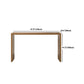 Rectangle Rectangle Table de table de barres massifs 1/4/5/7
