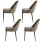 Modern Kitchen Stone Furniture 1/4/5/7 Pieces Rectangle Dining Room Table with Side Chairs 4 Beige Chairs Clearhalo 'Dining Room Sets' 'Dining Tables & Seating' 'dining_room_set' 'furn' 'furn_dining_room_set' 'Furniture' 'Kitchen & Dining Furniture' 5457970