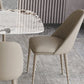 Modern Kitchen Stone Furniture 1/4/5/7 Pieces Rectangle Dining Room Table with Side Chairs Clearhalo 'Dining Room Sets' 'Dining Tables & Seating' 'dining_room_set' 'furn' 'furn_dining_room_set' 'Furniture' 'Kitchen & Dining Furniture' 5457978