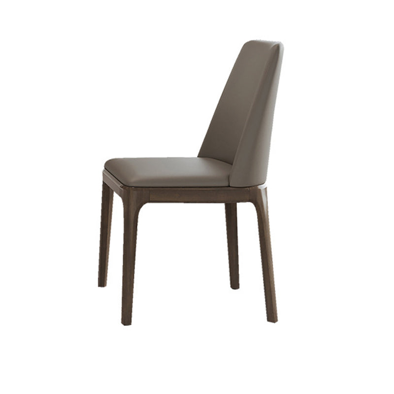 Modern Sintered Stone Top Dining Set Rectangle 1/4/5/7 Pieces Wooden Table Set Clearhalo 'Dining Room Sets' 'Dining Tables & Seating' 'dining_room_set' 'furn' 'furn_dining_room_set' 'Furniture' 'Kitchen & Dining Furniture' 5458078
