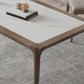 Modern Sintered Stone Top Dining Set Rectangle 1/4/5/7 Pieces Wooden Table Set Clearhalo 'Dining Room Sets' 'Dining Tables & Seating' 'dining_room_set' 'furn' 'furn_dining_room_set' 'Furniture' 'Kitchen & Dining Furniture' 5458080