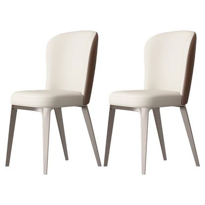 Modern Sintered Stone Dining Table Set 1/2/5/7/9 Pieces Dining Set for Home Use 2 Beige Chairs Clearhalo 'Dining Room Sets' 'Dining Tables & Seating' 'dining_room_set' 'furn' 'furn_dining_room_set' 'Furniture' 'Kitchen & Dining Furniture' 5458155