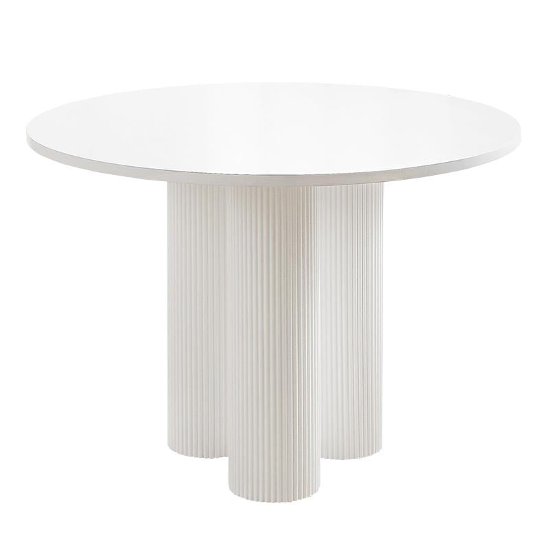 Stone Top Dining Table Modern Round Dining Table with 3 Legs