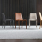 Contemporary Style Dining Chairs Armless Chair with Metal Legs for Kitchen Clearhalo 'Dining Chairs' 'Dining Tables & Seating' 'dining_chair' 'furn' 'furn_dining_chair' 'Furniture' 'Kitchen & Dining Furniture' 5458607