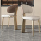 Nordic Glam Style Chair Dining Armless Chairs for Kitchen with Metal Legs Clearhalo 'Dining Chairs' 'Dining Tables & Seating' 'dining_chair' 'furn' 'furn_dining_chair' 'Furniture' 'Kitchen & Dining Furniture' 5458648