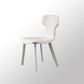 Contemporary Chairs Armless Dining Chair with Metal Legs for Kitchen