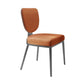 Contemporary Chairs Armless Dining Chairs with Metal Legs for Kitchen