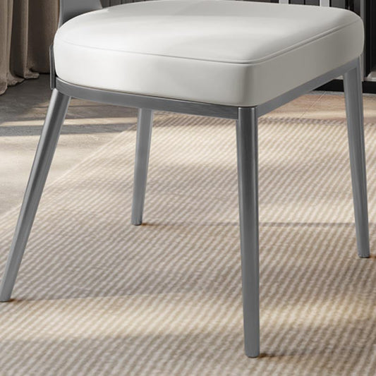 Chaises contemporaines chaises de restauration sans bras avec des jambes en métal pour la cuisine