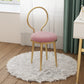 Glam Velvet Dining Chair Open Back Dining Side Furniture with Gold Legs in Matte Finish Clearhalo 'Dining Chairs' 'Dining Tables & Seating' 'dining_chair' 'furn' 'furn_dining_chair' 'Furniture' 'Kitchen & Dining Furniture' 5459110