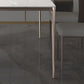 Modern Sintered Stone Top Dining Set Rectangle 1/2/4/5/6 Pieces Dining Room Table Set Clearhalo 'Dining Room Sets' 'Dining Tables & Seating' 'dining_room_set' 'furn' 'furn_dining_room_set' 'Furniture' 'Kitchen & Dining Furniture' 5459620