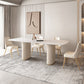 Modern Sintered Stone Dining Set Rectangle 1/4/5/7 Pieces Dining Room Table Set