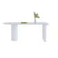 Glam Style gesinterde stenen eetset 1/4/5-delige eetset voor eetruimtes