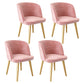 Glam Style gesinterde stenen eetset 1/4/5-delige eetset voor eetruimtes