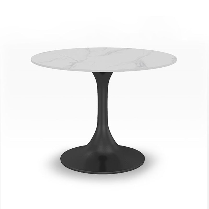 Juego de comedor redondo moderno de piedra sinterizada, juego de comedor de 1/2/3/4/5 piezas para comedor