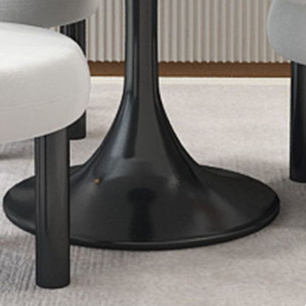 Juego de comedor redondo moderno de piedra sinterizada, juego de comedor de 1/2/3/4/5 piezas para comedor