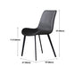 Modern Sintered Stone Top Dining Set Rectangle 1/2/5/7 Pieces Black Dining Room Table Set Clearhalo 'Dining Room Sets' 'Dining Tables & Seating' 'dining_room_set' 'furn' 'furn_dining_room_set' 'Furniture' 'Kitchen & Dining Furniture' 5463743