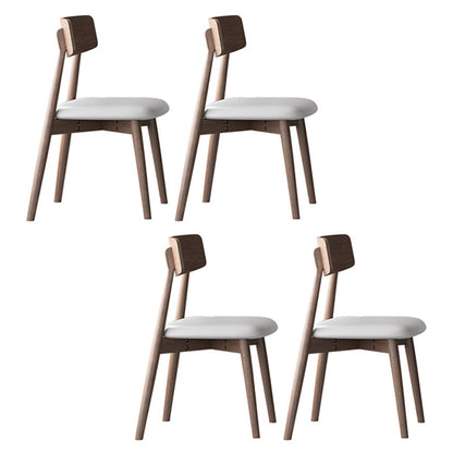 Modern Sintered Stone Top Dining Set Rectangle 1/3/4/5/7 Pieces wooden Table Set 4 Grey Chairs Clearhalo 'Dining Room Sets' 'Dining Tables & Seating' 'dining_room_set' 'furn' 'furn_dining_room_set' 'Furniture' 'Kitchen & Dining Furniture' 5463838