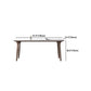 Modern Sintered Stone Top Dining Set Rectangle 1/3/4/5/7 Pieces wooden Table Set Clearhalo 'Dining Room Sets' 'Dining Tables & Seating' 'dining_room_set' 'furn' 'furn_dining_room_set' 'Furniture' 'Kitchen & Dining Furniture' 5463851