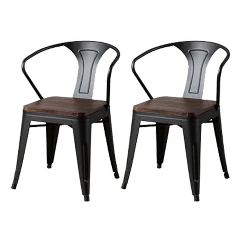 Industrial Dining Chairs Set 1/2/5 Pcs Metal Dining Table and Chairs