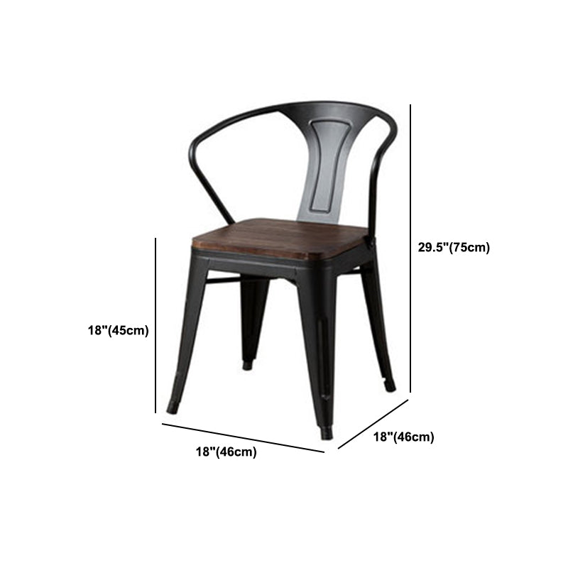 Industrial Dining Chairs Set 1/2/5 Pcs Metal Dining Table and Chairs